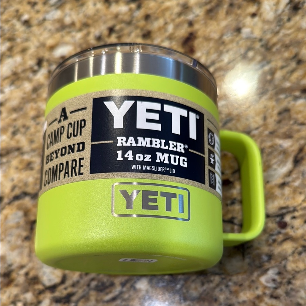 Yeti 14oz mug green